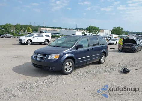 2008 Dodge Grand Caravan Sxt from USA, damaged, VIN 1D8HN54P68B165450